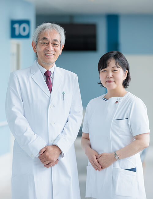 病院長と看護師長
