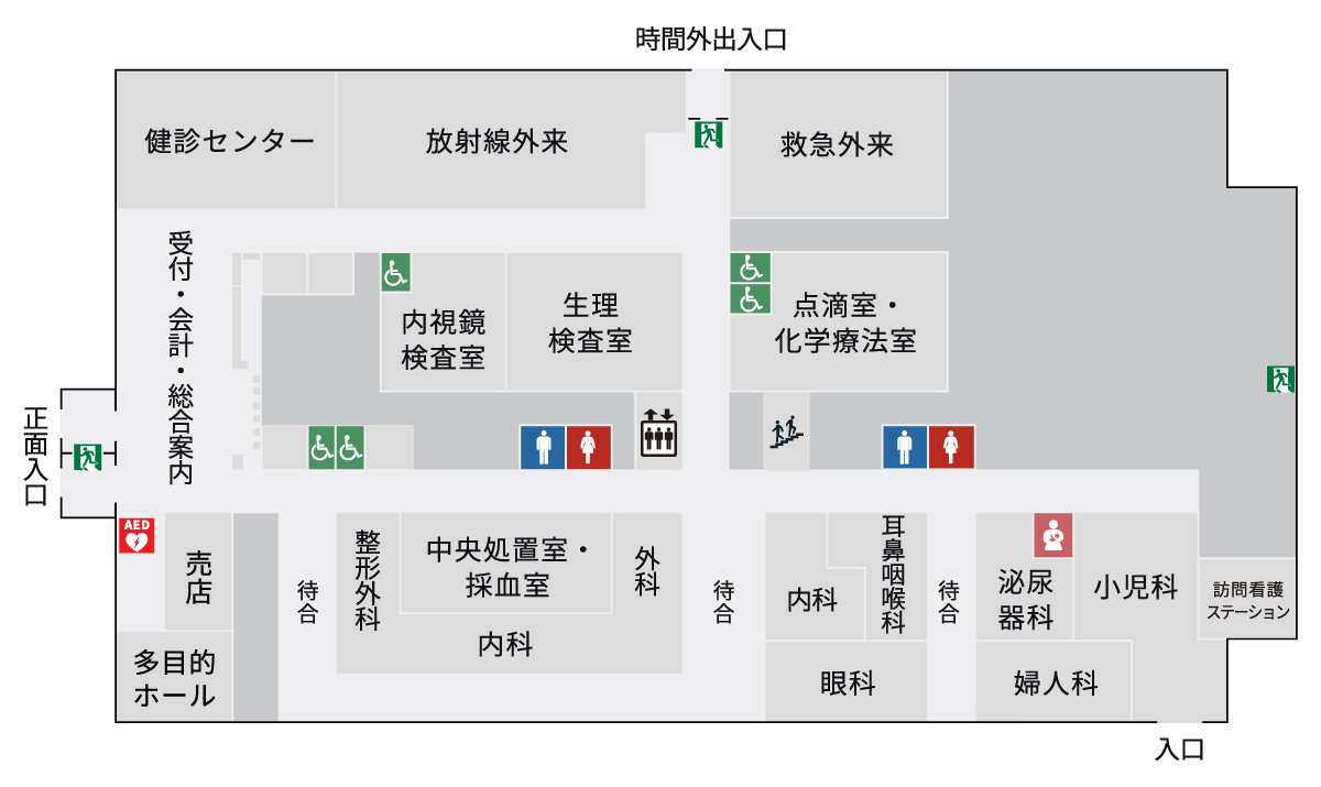 1階 フロアマップ